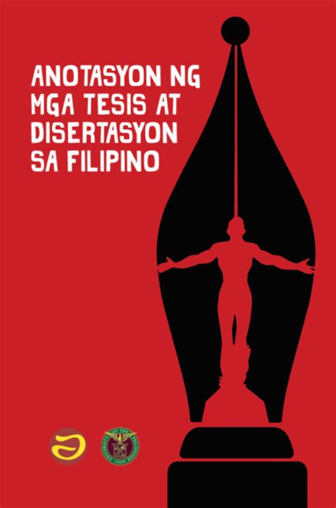 Anotasyon NG Mga Tesis at Disertasyon Sa Filipino.